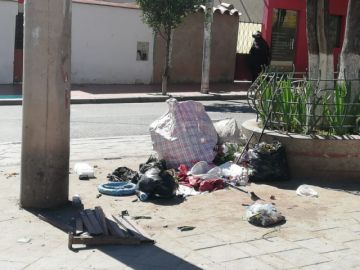 Las calles esta mañana.