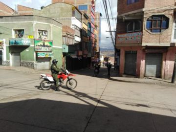 Panorama de las calles potosinas el jueves 26 de marzo.