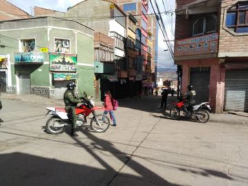 Panorama de las calles potosinas el jueves 26 de marzo.