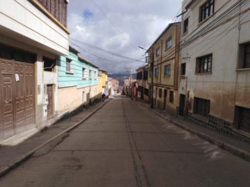 Panorama de las calles potosinas el jueves 26 de marzo.