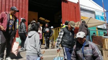 Estuvieron en los mercados esta mañana.