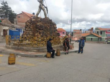 La fila se registró esta mañana.