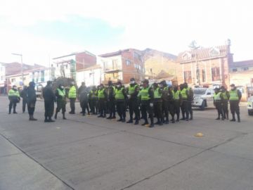 Se concentraron desde temprano para salir a realizar su actividad.