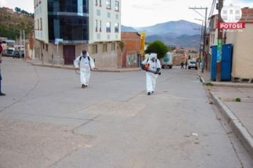 Fumigaron diferentes zonas y establecimientos.