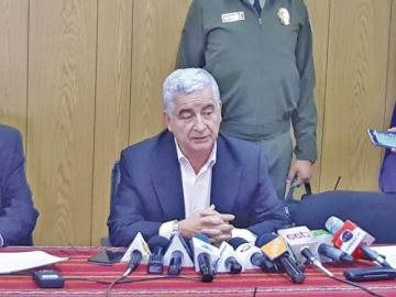El ministro de Desarrollo Productivo, Wilfredo Rojo.