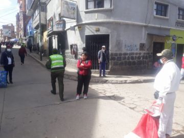 El panorama de las calles a media mañana.