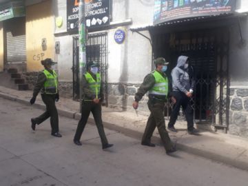 El panorama de las calles a media mañana.