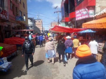 El panorama de las calles a media mañana.