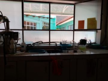 La concejala habló con el personal médico