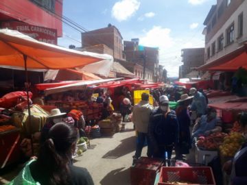 El panorama de las calles a media mañana.