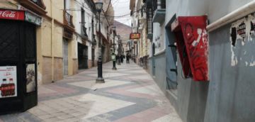 Así están las calles cerca a mediodía.