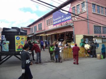 Cercanìas del Mercado Vicuñas, hoy martes 31 de marzo hasta antes de las 9:00