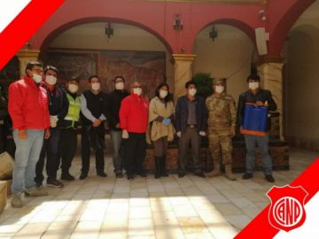 La entrega fue cerca a mediodía en la Gobernación.