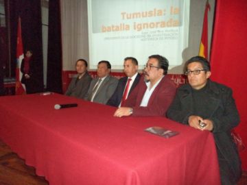 Coloquio sobrer la Batalla de Tumusla realizado en Potosí en abril de 2019.