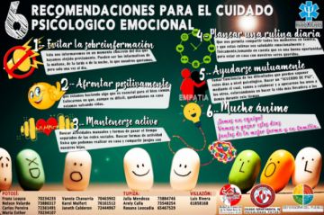 socializan los números de contacto de los profesionales.