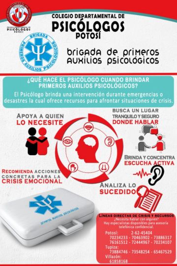 socializan los números de contacto de los profesionales.
