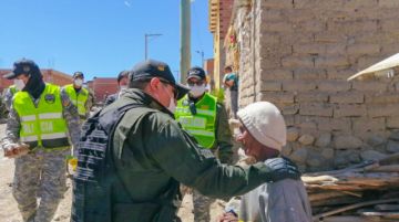 Llegaron hasta la zona de Villa Victoria y encontraron a familias con varias necesidades.