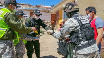 Llegaron hasta la zona de Villa Victoria y encontraron a familias con varias necesidades.