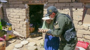 Llegaron hasta la zona de Villa Victoria y encontraron a familias con varias necesidades.