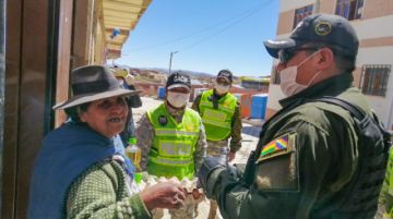 Llegaron hasta la zona de Villa Victoria y encontraron a familias con varias necesidades.