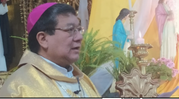 Monseñor Pesoa: "Debemos huir de la mundanidad como de la pandemia"