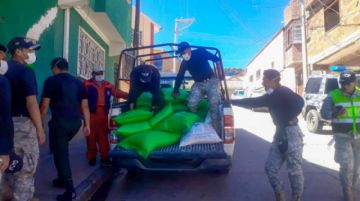 La ayuda producto de los aportes ciudadanos se canaliza a los que la necesitan. FOTO: GACIP