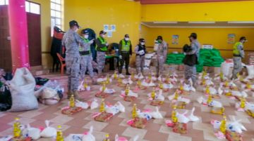 La ayuda producto de los aportes ciudadanos se canaliza a los que la necesitan. FOTO: GACIP