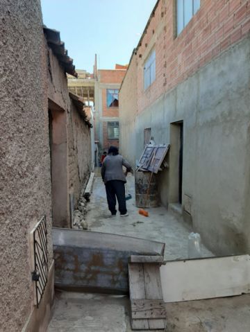 Se organizaron para limpiar sus calles y callejones.