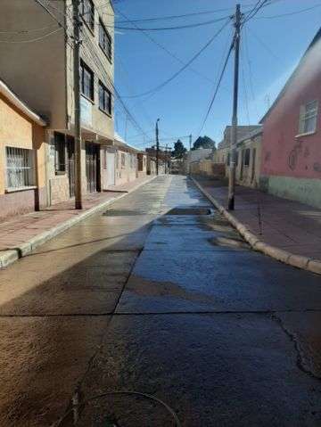 Se organizaron para limpiar sus calles y callejones.