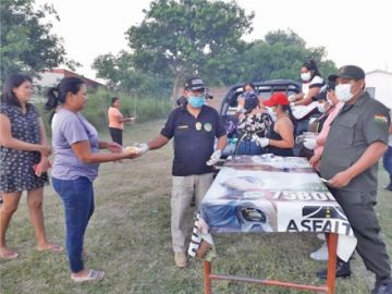 Felcv entrega 1.000 raciones de comida