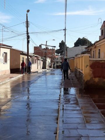 Se organizaron para limpiar sus calles y callejones.