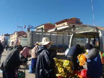 Se implementan medidas de bioseguridad como el uso de barbijos en esa zona.