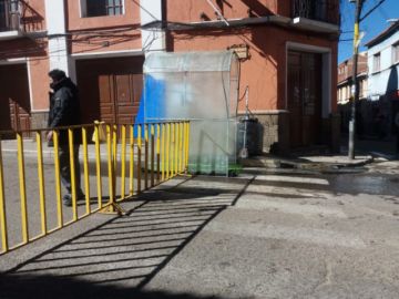 Buscan que la ciudadanía esté desinfectada.