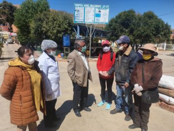 Llevaron el aporte a varias entidades que asisten a las familias.