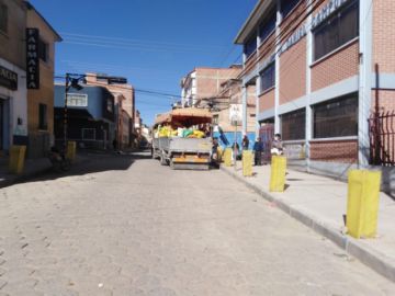 Ofrecen una variedad de frutas.