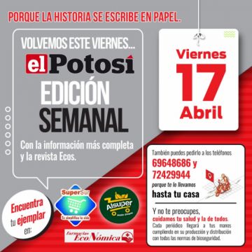 Tome nota de los teléfonos.