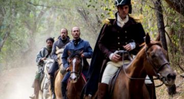 Fotografías de la película "Muerte en Berruecos".