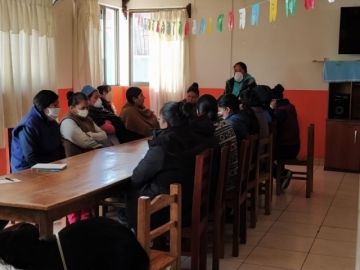 Se reunieron para planificar el trabajo.