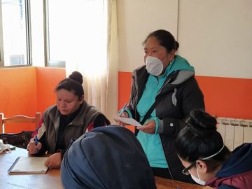 Se reunieron para planificar el trabajo.