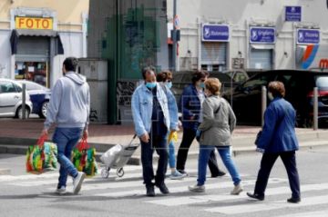 Italia suma 433 muertos por coronavirus y prosigue la tendencia a la baja