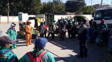 En días pasados se les dotó de elementos de protección. FOTO: EMAP