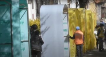 Alcaldía entrega diez nuevas cámaras de desinfección