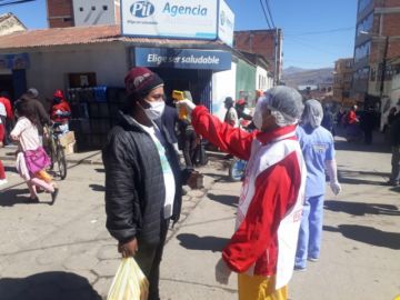 El mercado Uyuni es uno de los más concurridos por la ciudadanía.
