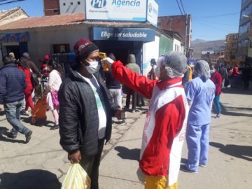 El mercado Uyuni es uno de los más concurridos por la ciudadanía.