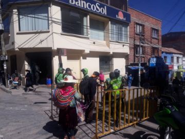 El mercado Uyuni es uno de los más concurridos por la ciudadanía.