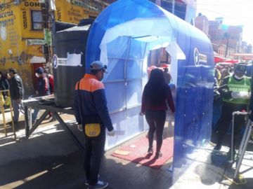 El mercado Uyuni es uno de los más concurridos por la ciudadanía.