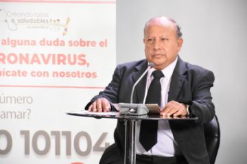 Virgilio Prieto, Jefe Nacional de la Unidad de Epidemiología del Ministerio de Salud.