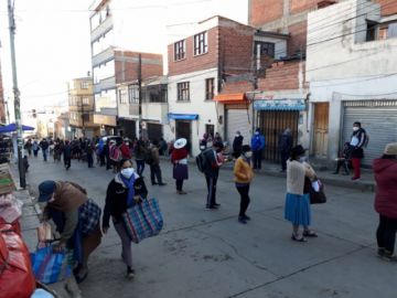 Así están las calles este viernes 24 de abril.