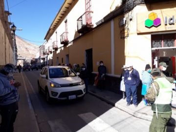 Así están las calles este viernes 24 de abril.