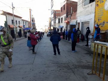 Así están las calles este viernes 24 de abril.